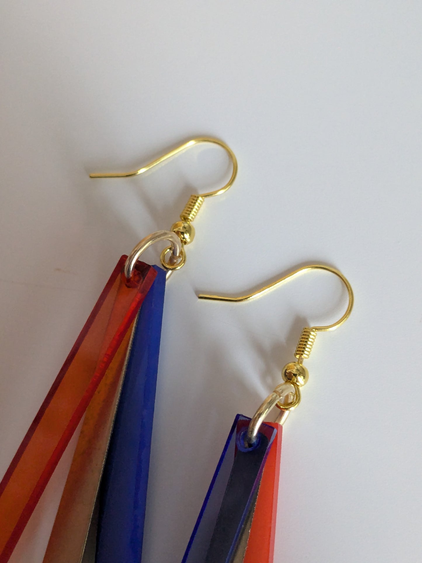 Acrylic Bar Earrings