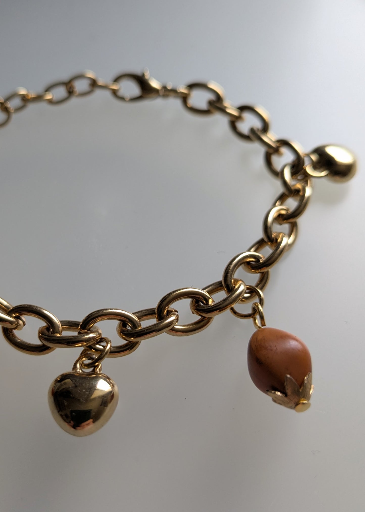 Heart Charm Bracelet
