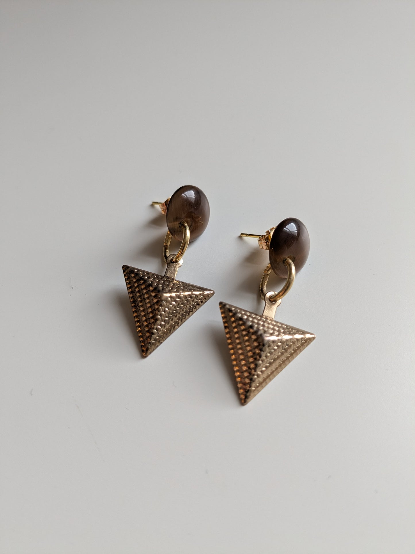 Pyramid Earrings