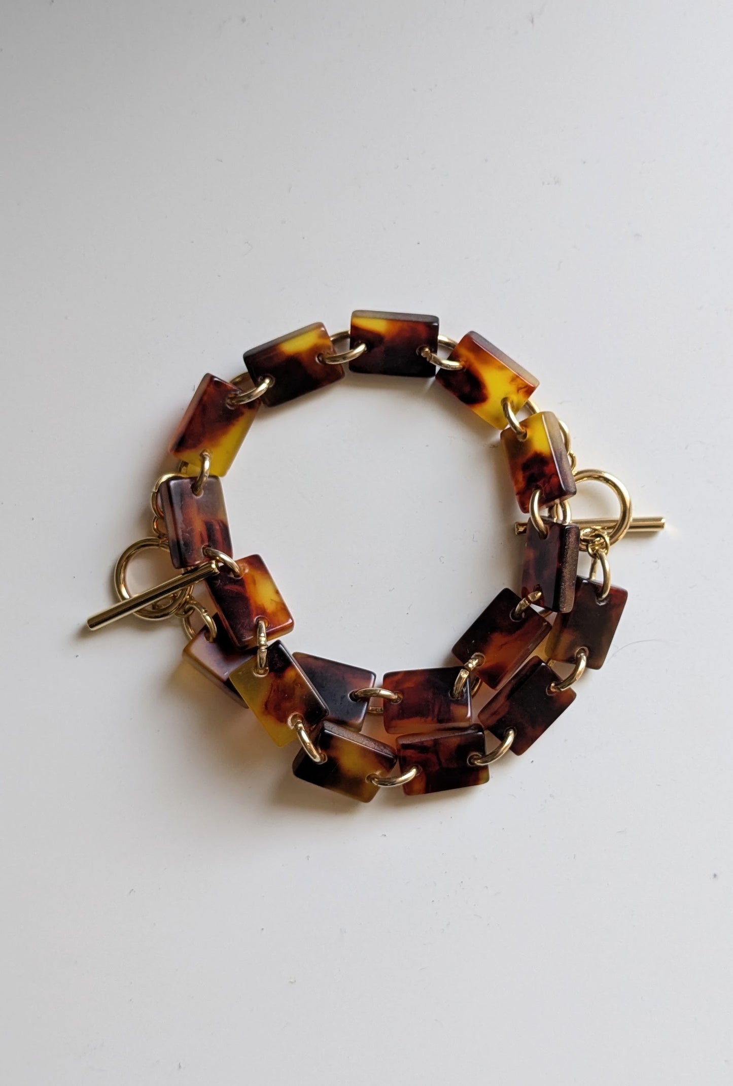 Tortoiseshell Wraparound Bracelet