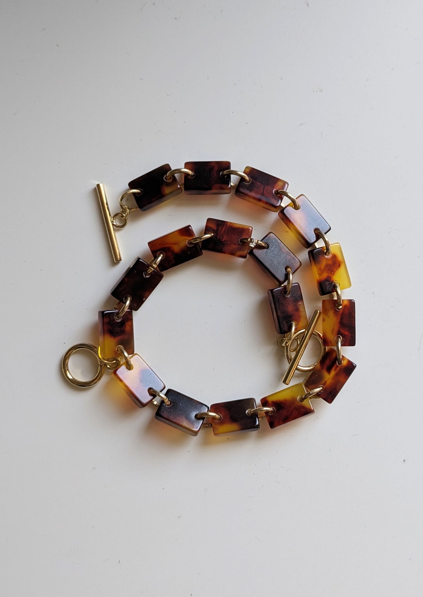 Tortoiseshell Wraparound Bracelet