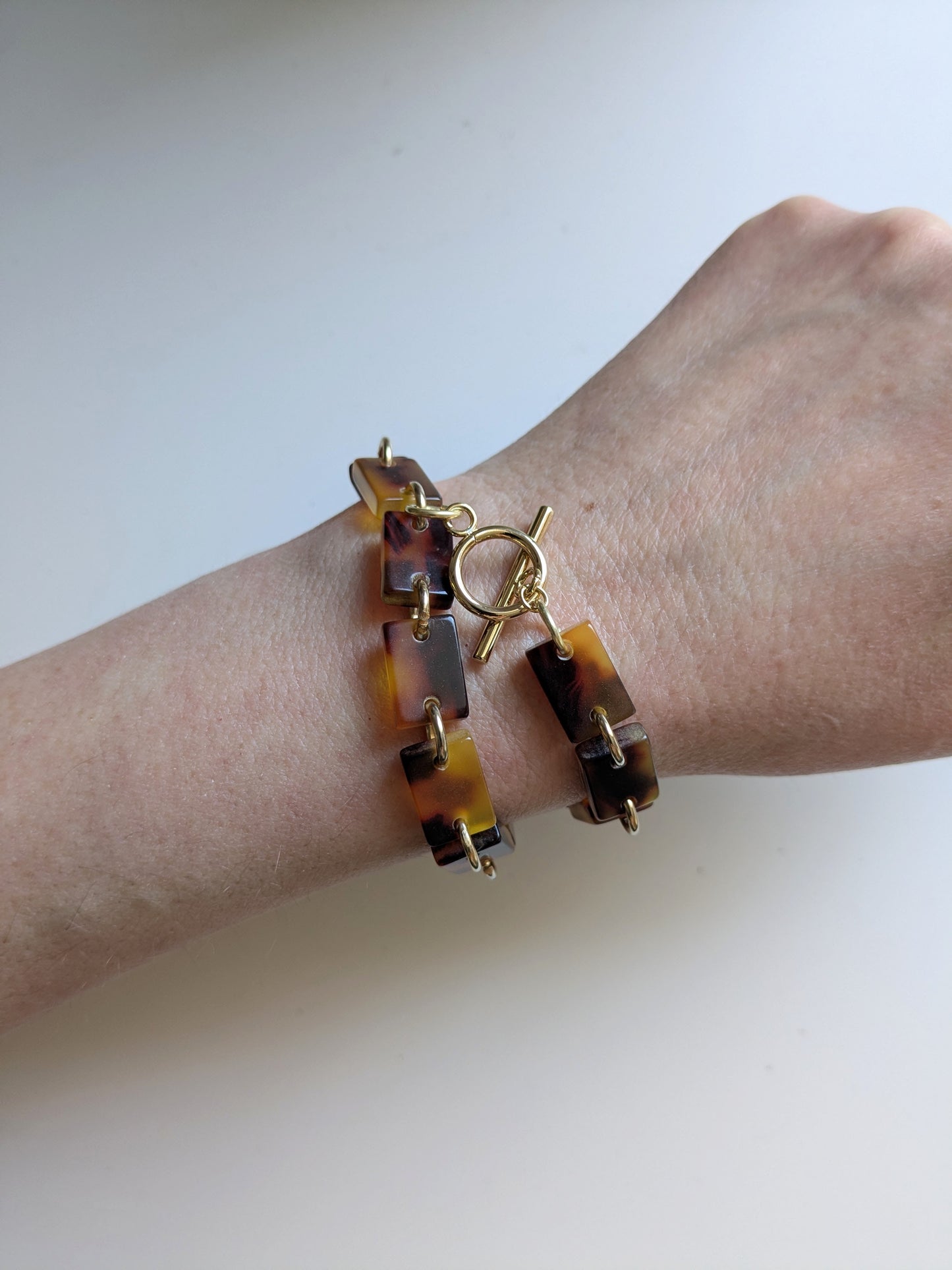 Tortoiseshell Wraparound Bracelet