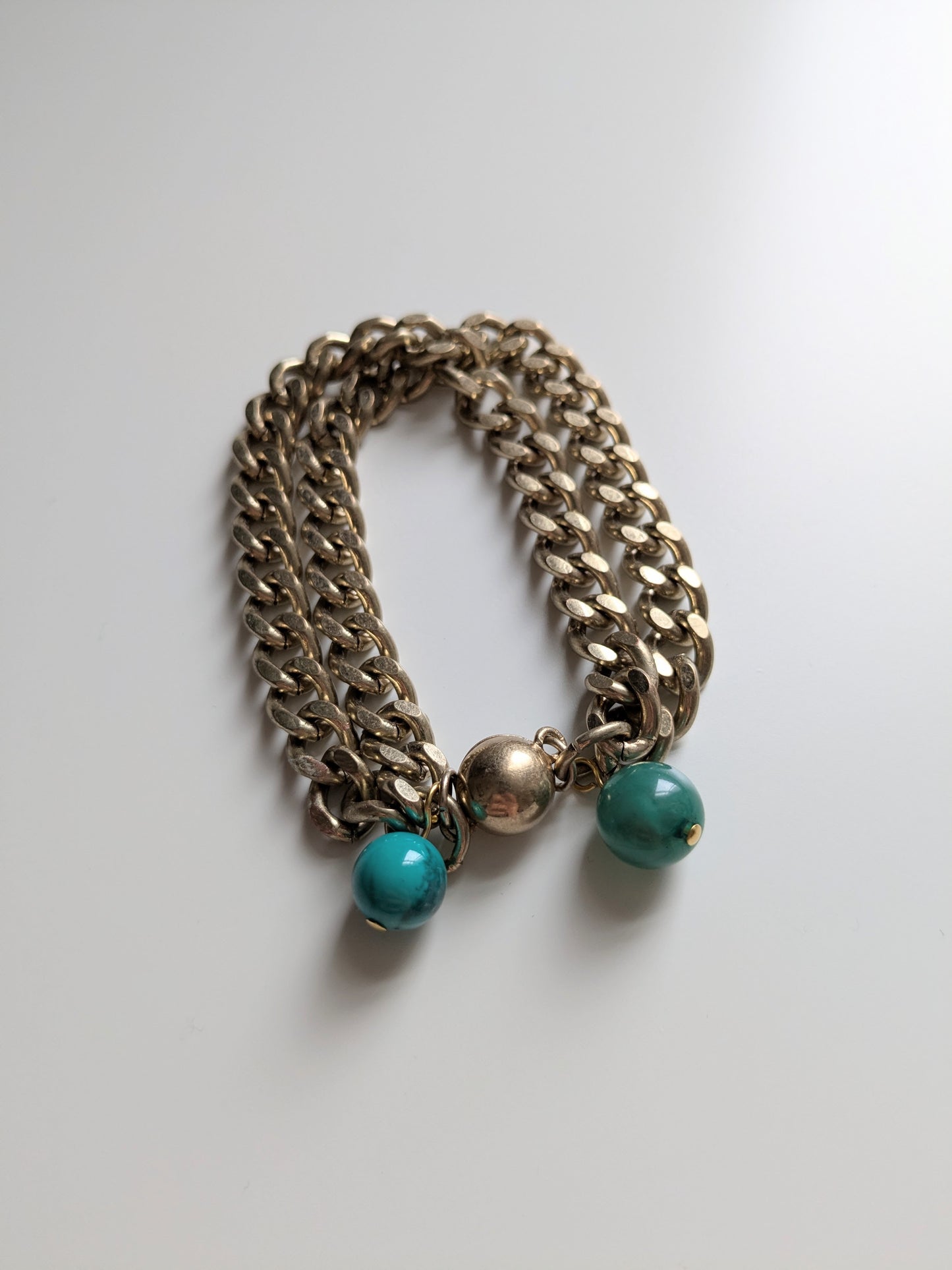 Chunky Double Chain Bracelet