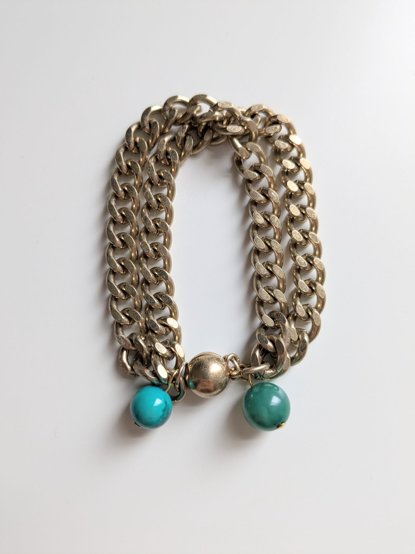 Chunky Double Chain Bracelet