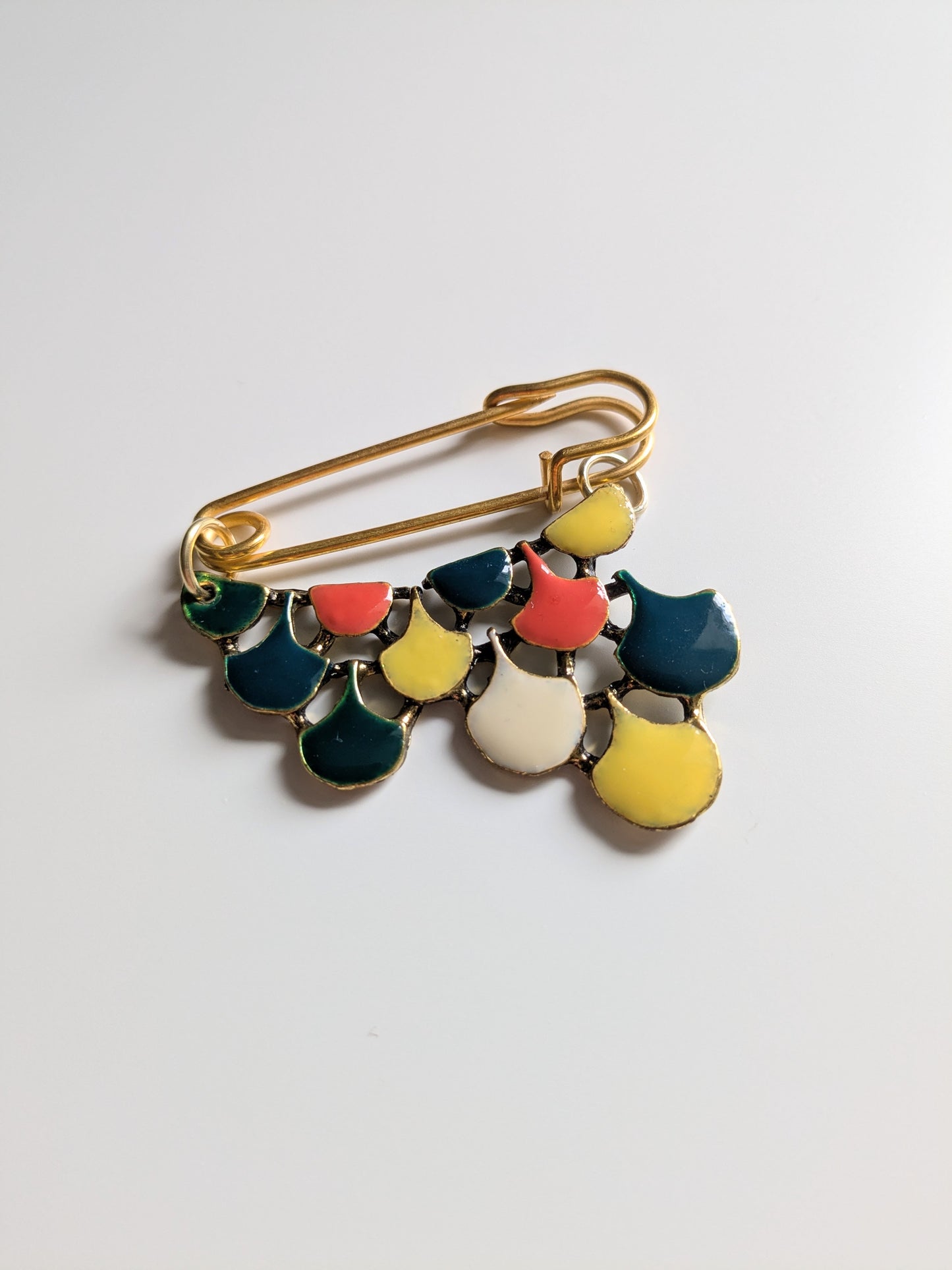 Colourful Pin Brooch