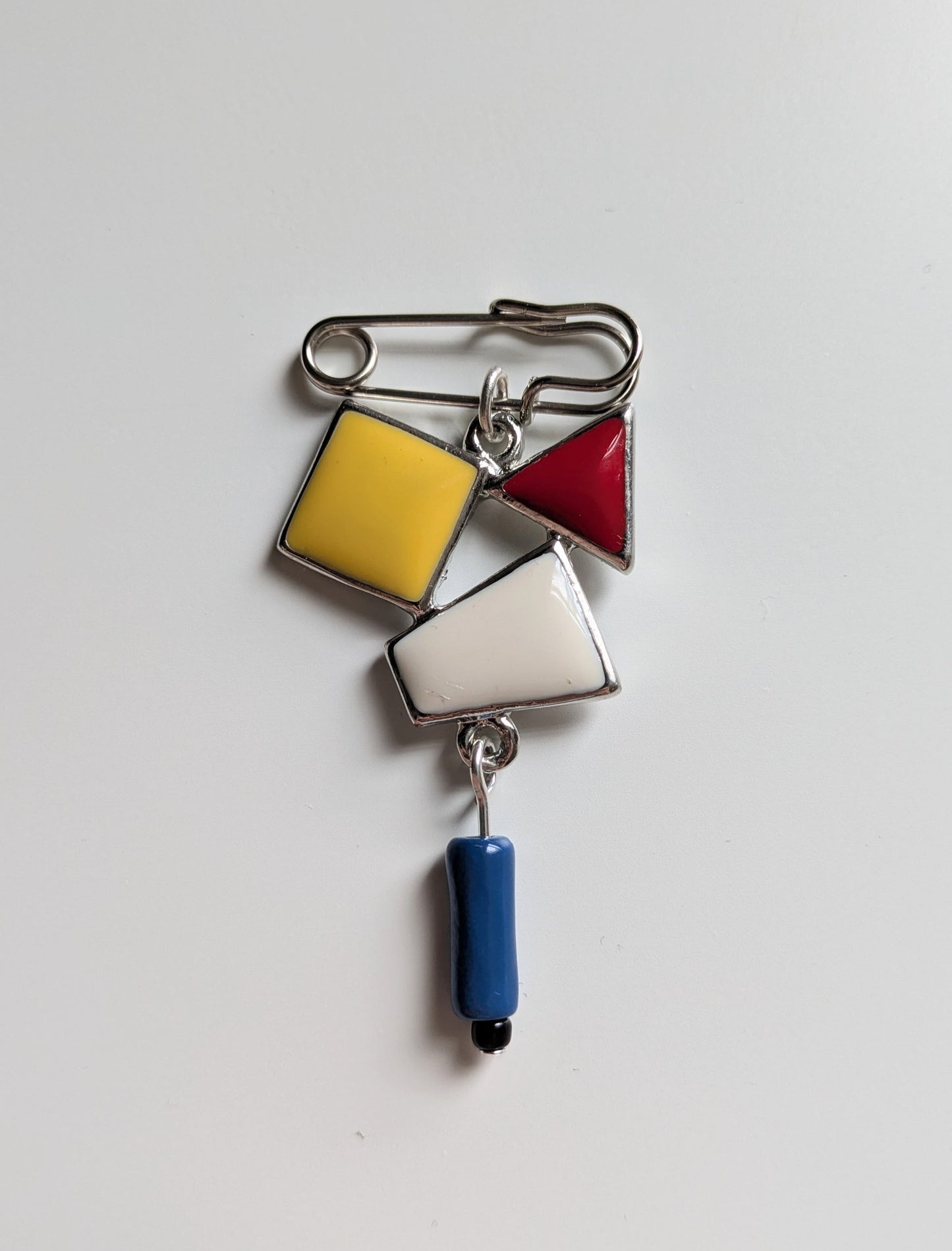 Abstract Pin Brooch