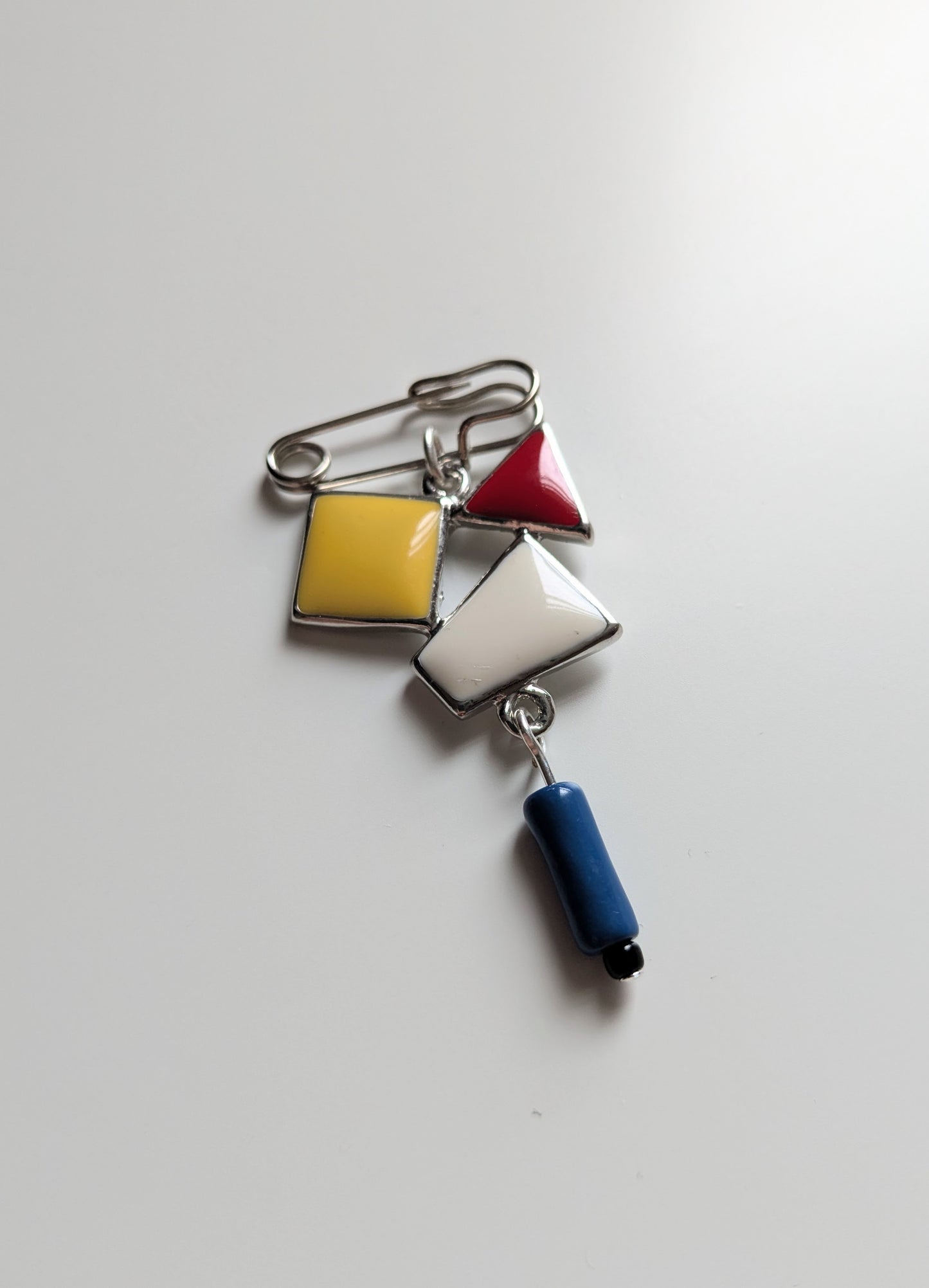 Abstract Pin Brooch