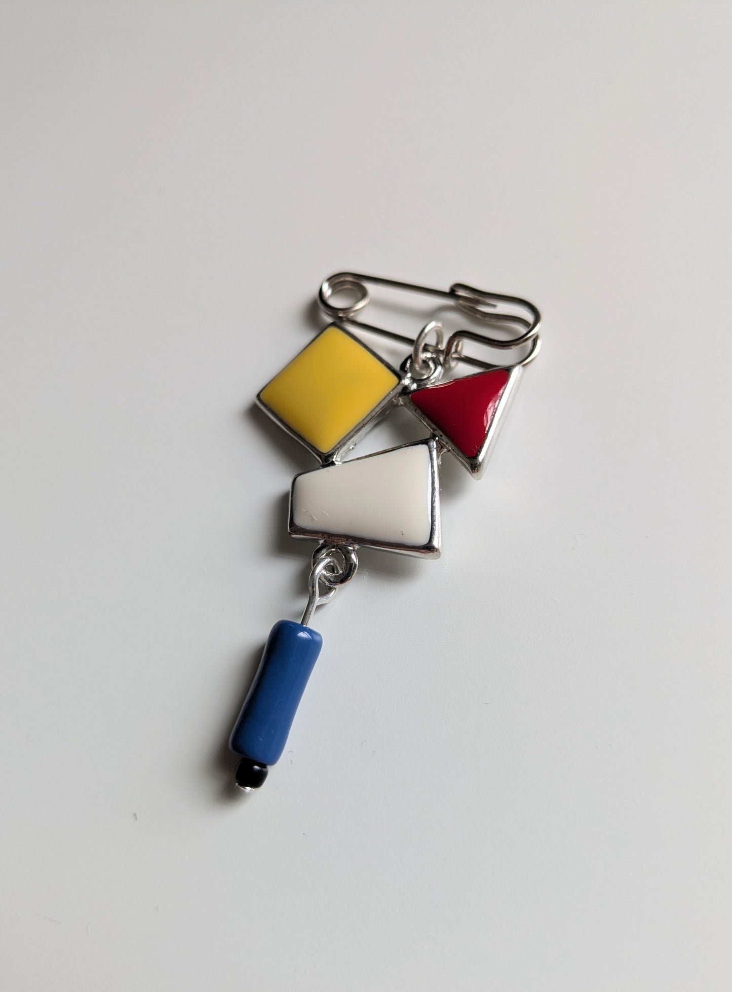 Abstract Pin Brooch