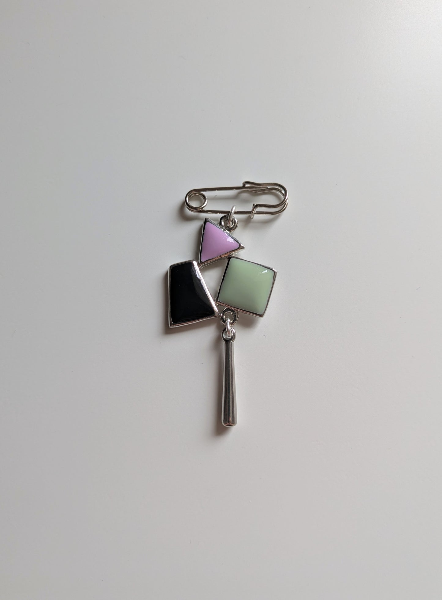 Abstract Pin Brooch