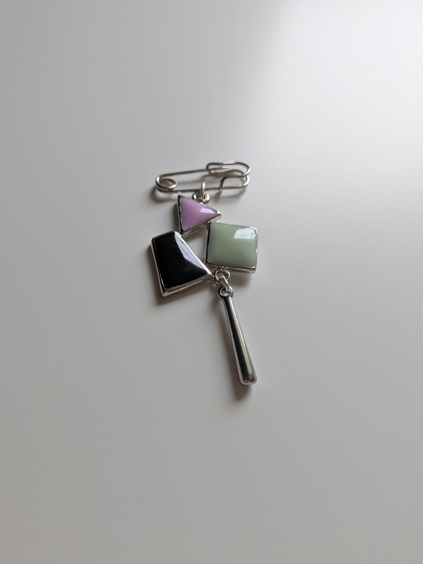 Abstract Pin Brooch