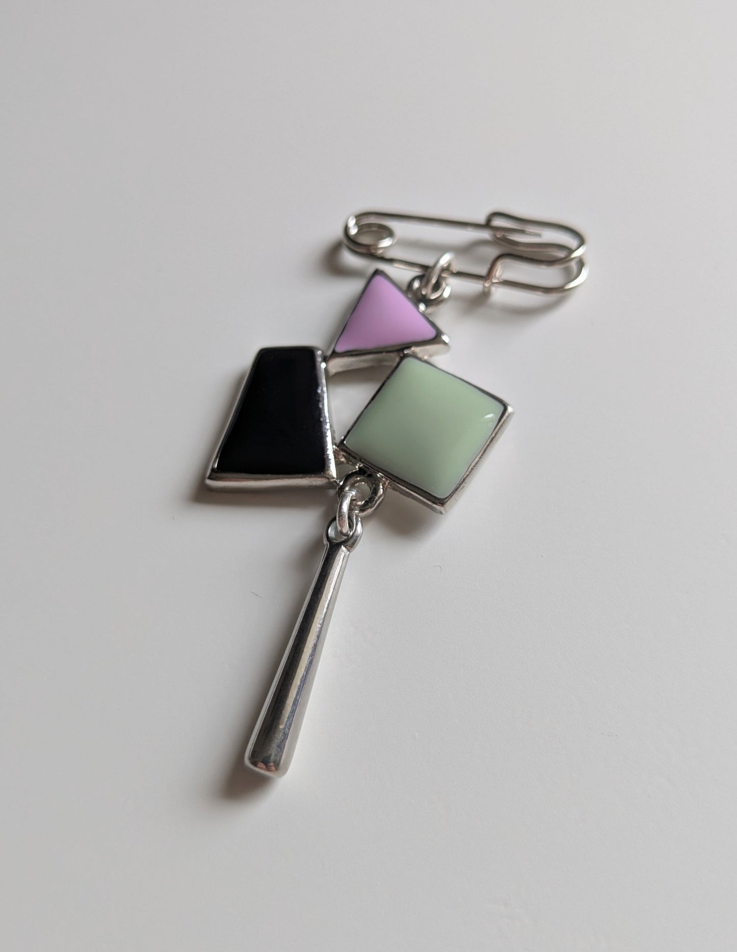 Abstract Pin Brooch