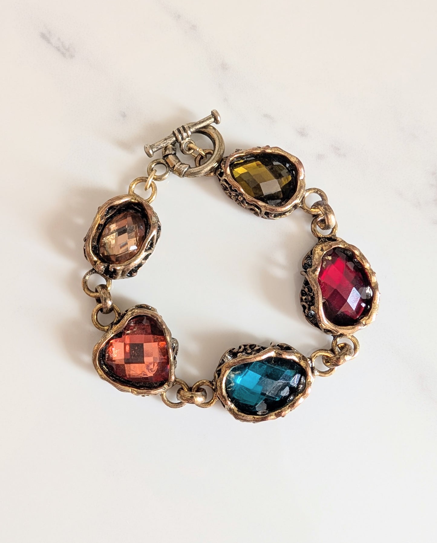 Colourful Jewelled Bracelet