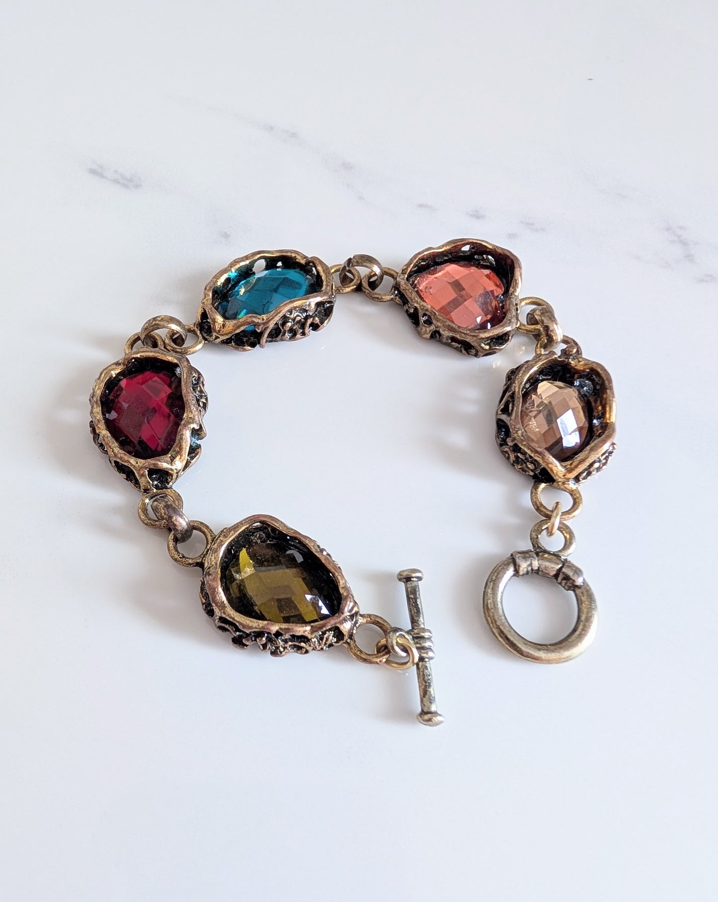 Colourful Jewelled Bracelet