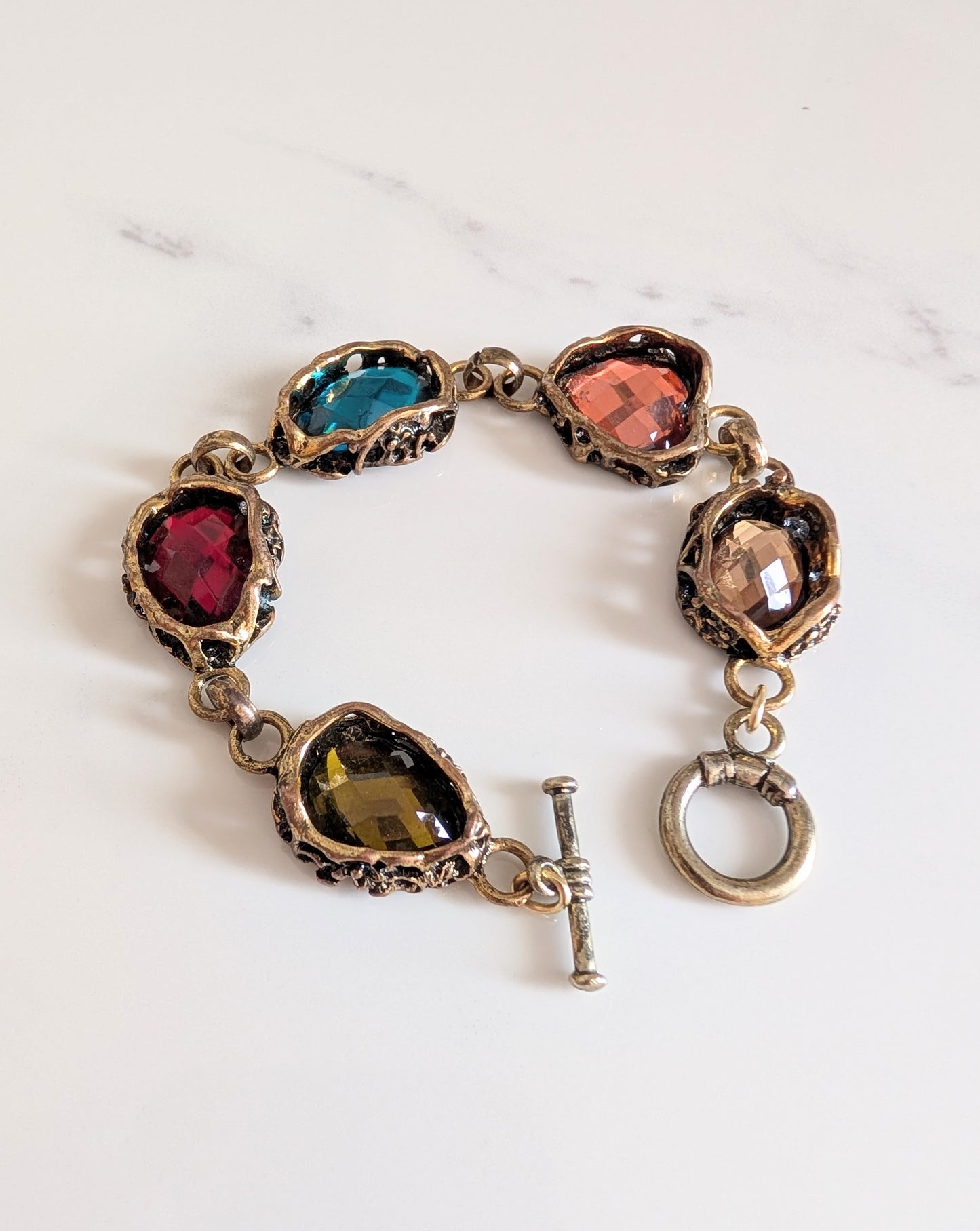 Colourful Jewelled Bracelet