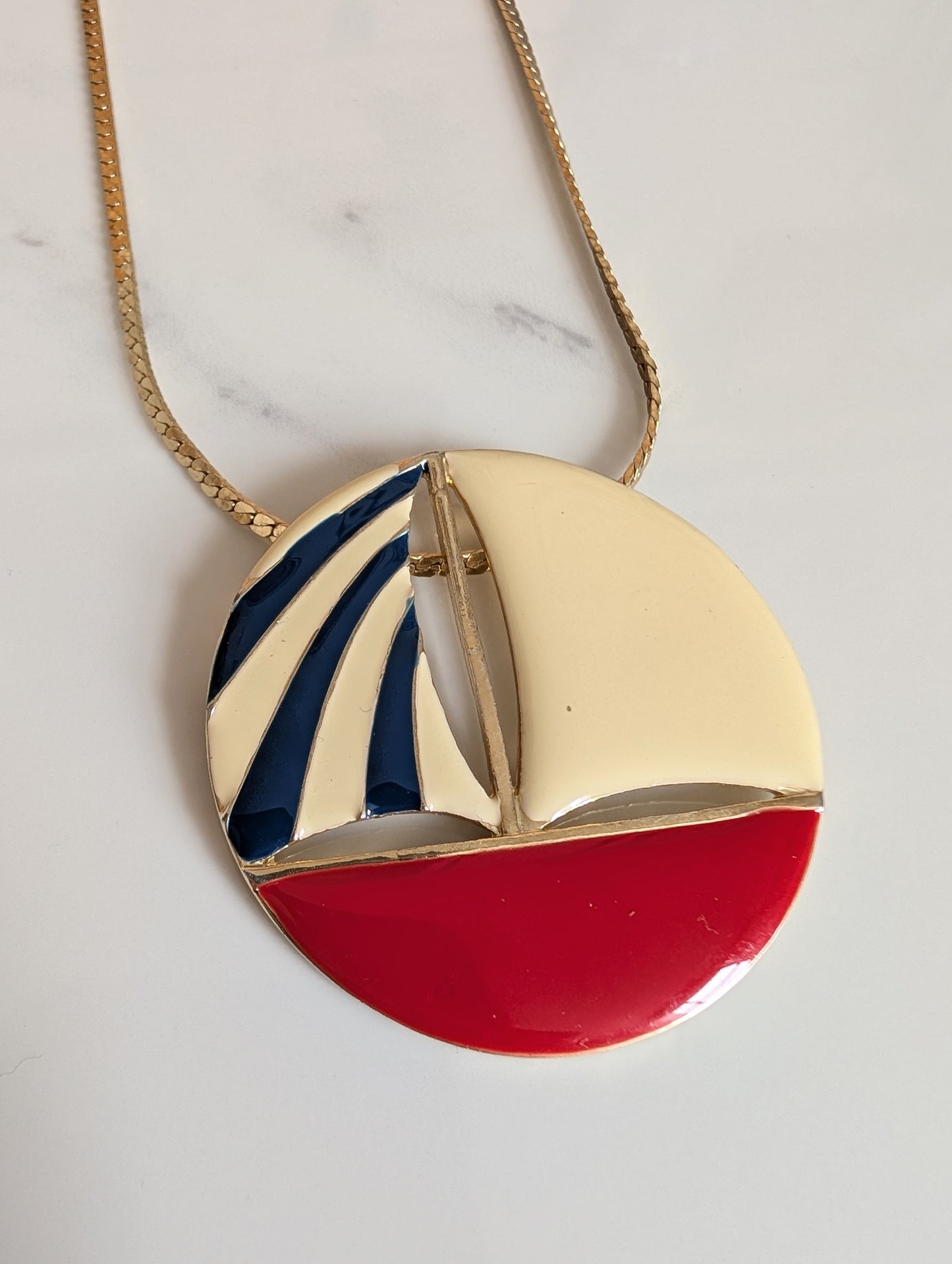 Sailing Boat Pendant