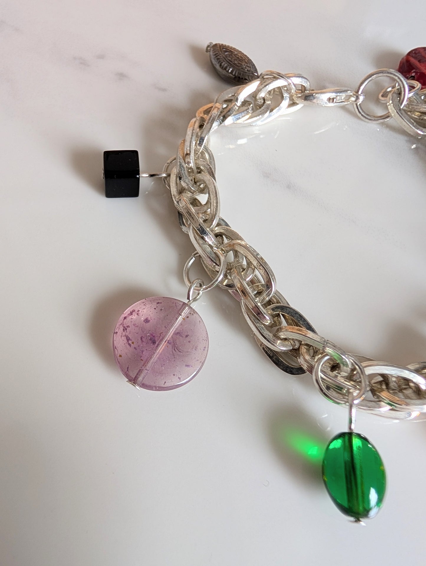 Colourful Charm Bracelet