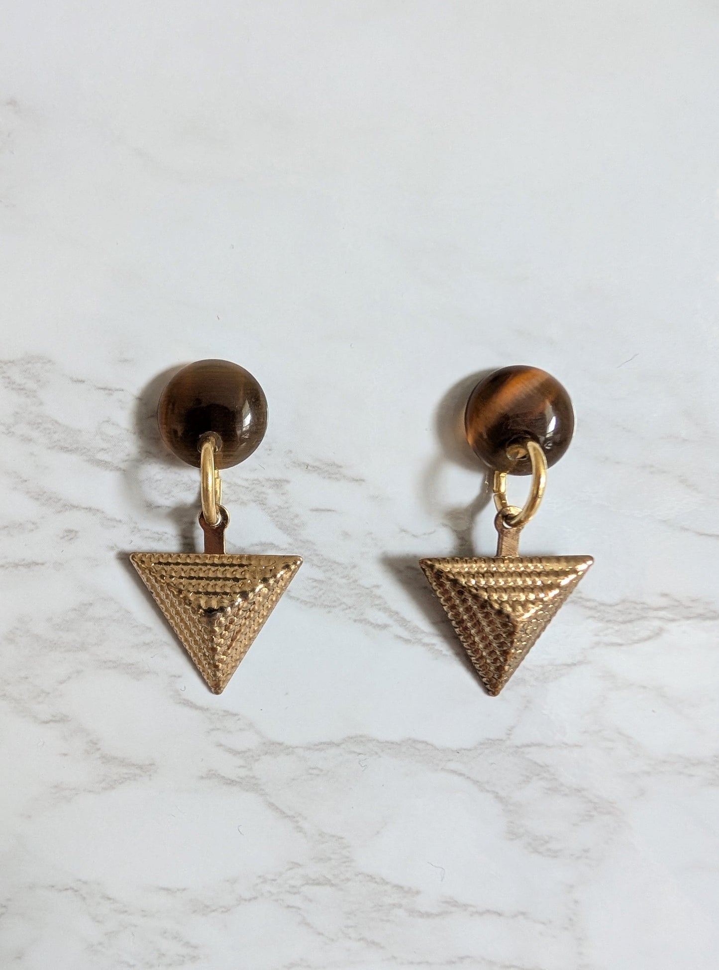 Pyramid Earrings