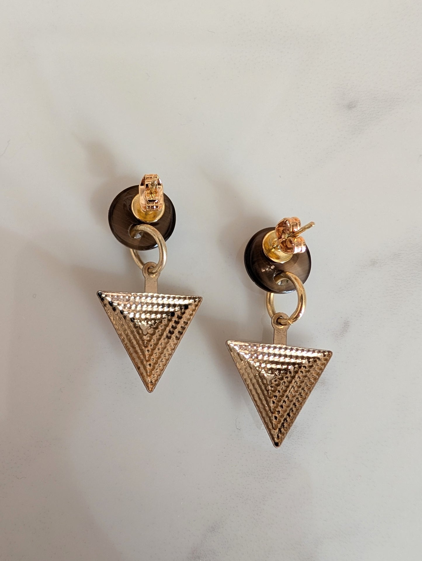 Pyramid Earrings