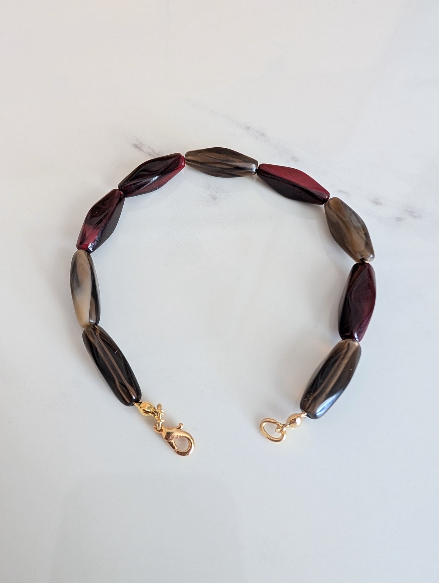 Geometric Beaded Bracelet