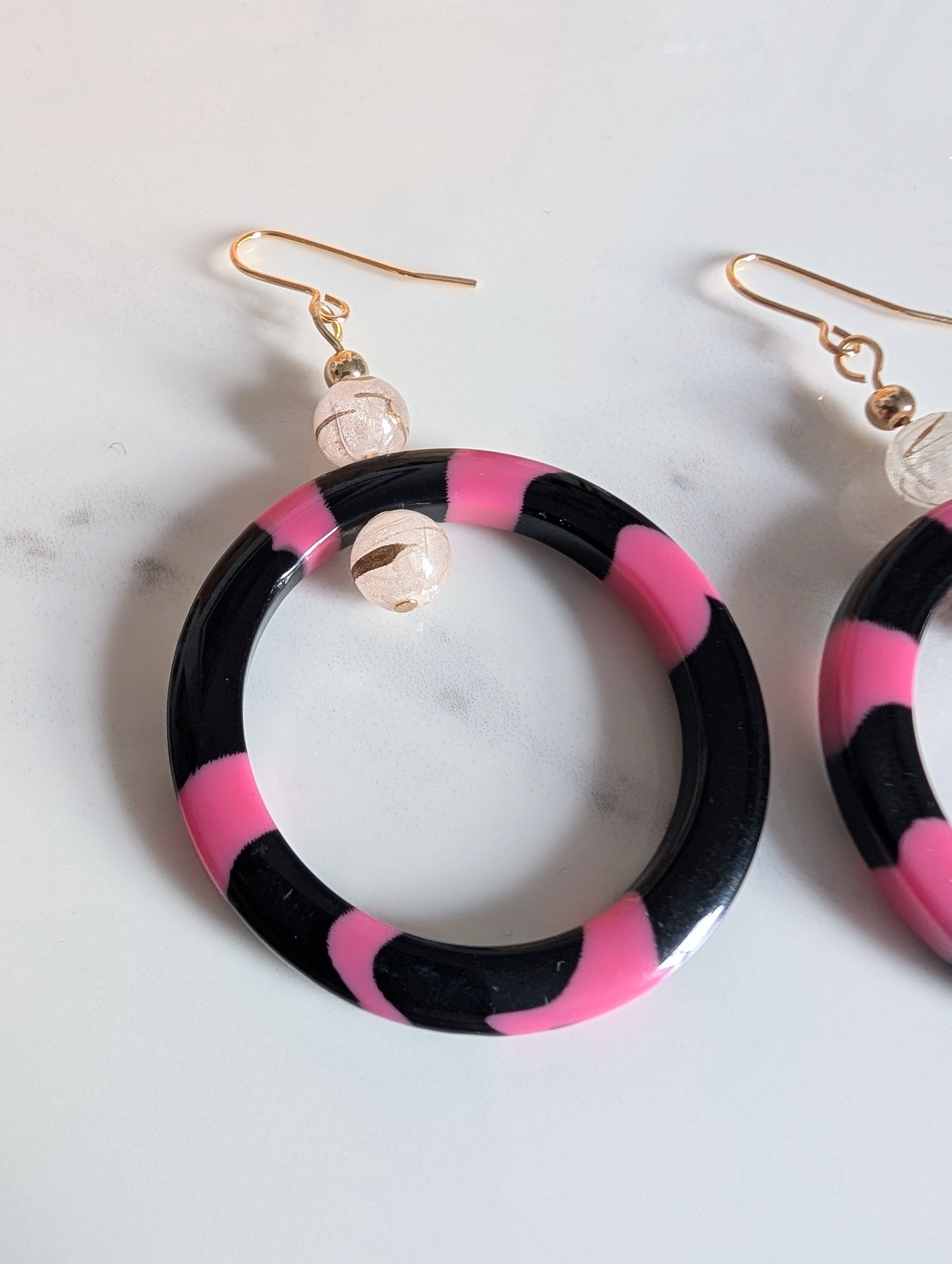 Statement Bold Hoop Earrings