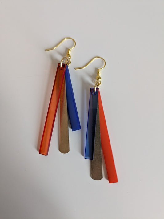 Colourful Dangle Earrings