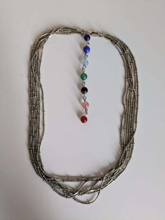 Multi-Row Choker Necklace