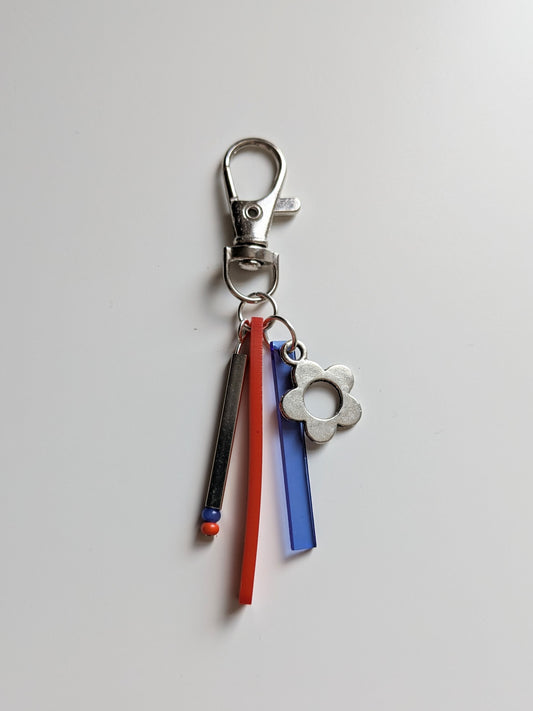 Flower Bag Charm