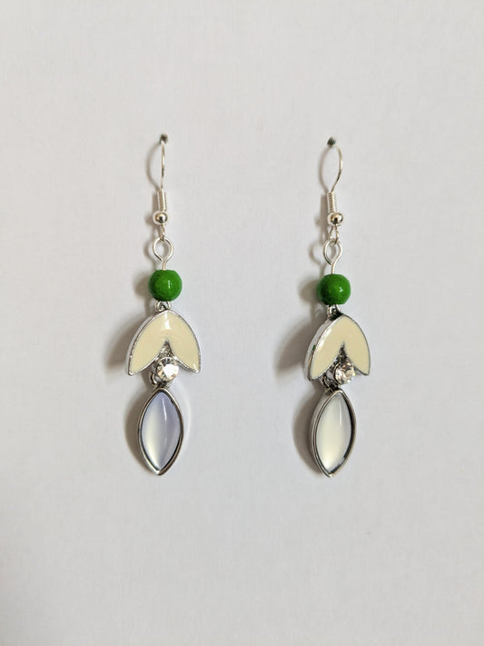 Petal Drop Earrings