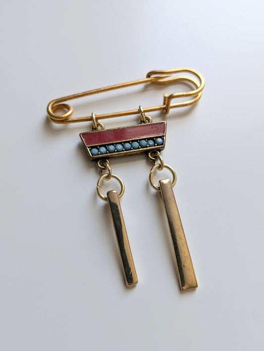 Fun Charm Pin Brooch