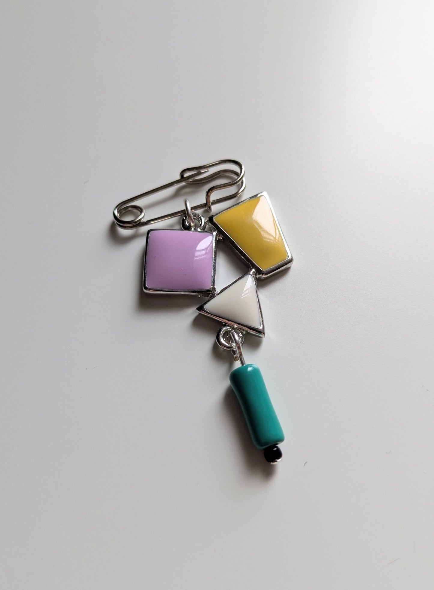 Abstract Pin Brooch