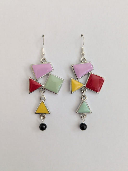 Abstract Statement Earrings