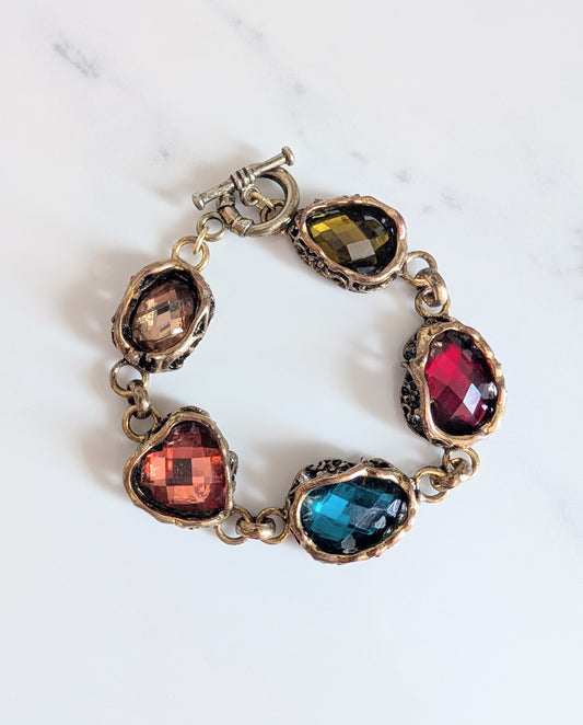 Colourful Jewelled Bracelet