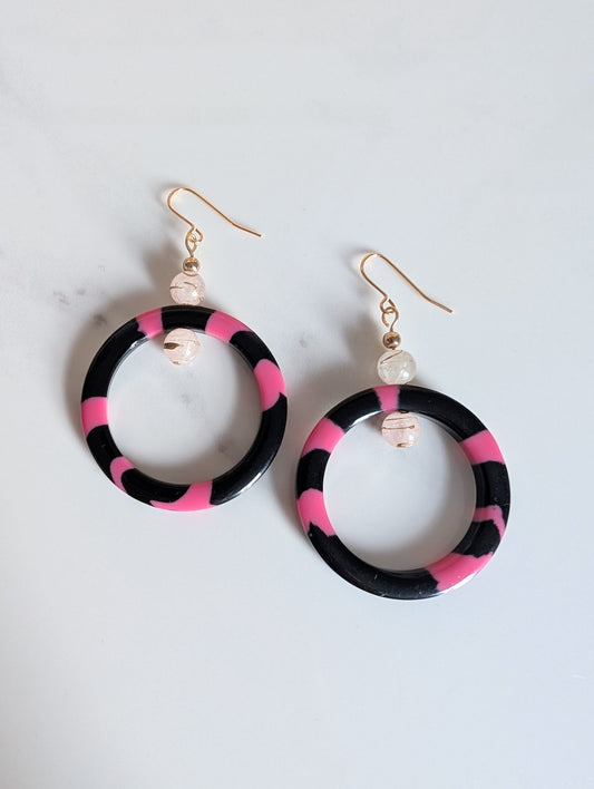 Statement Bold Hoop Earrings