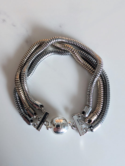 Multi Row Snake Bracelet
