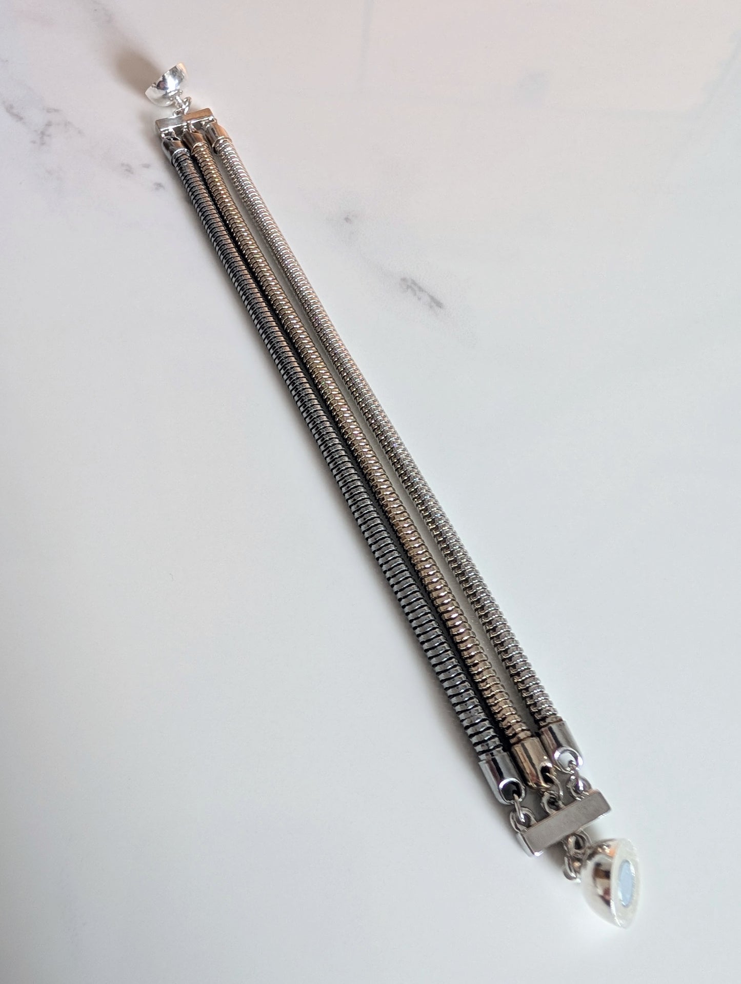 Multi Row Snake Bracelet