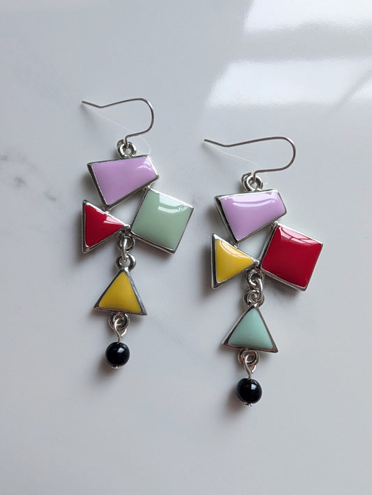Abstract Statement Earrings