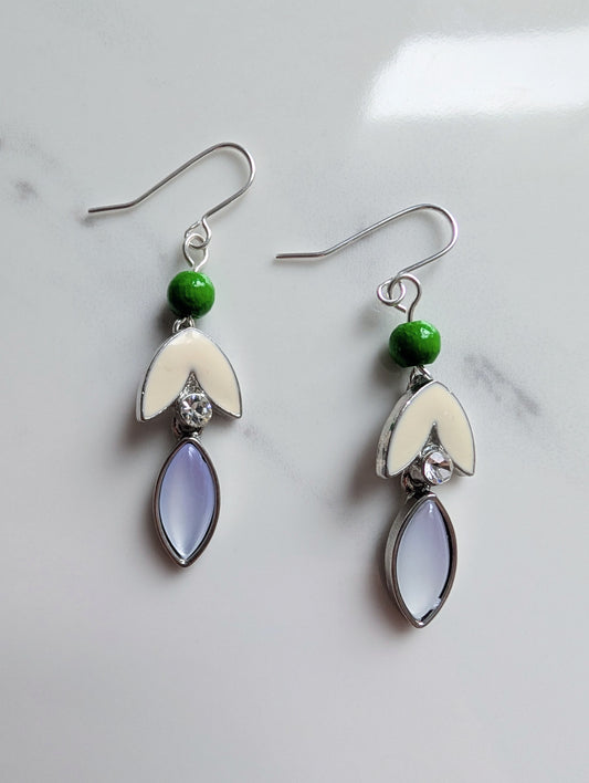 Petal Drop Earrings