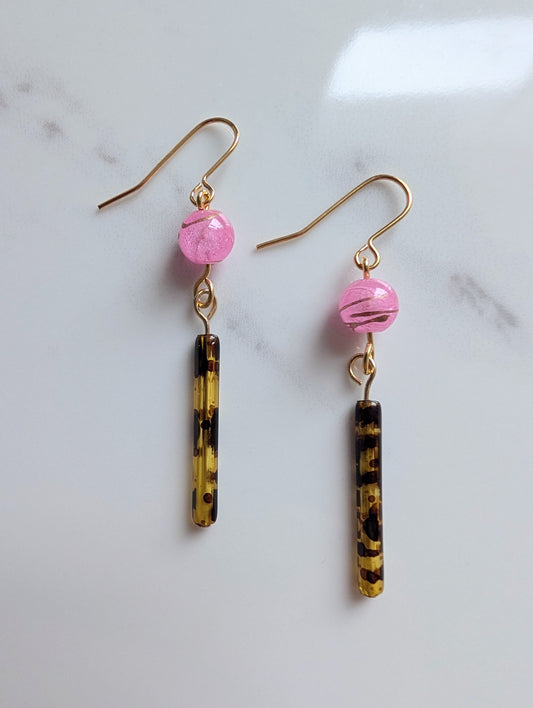 Colour Pop Tortoiseshell Earrings