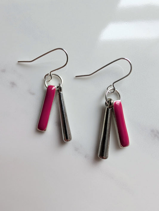 Double Bar Earrings